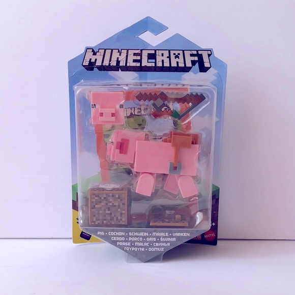 Minecraft Other - MINECRAFT Comic Maker Pig Cochon Action Figure